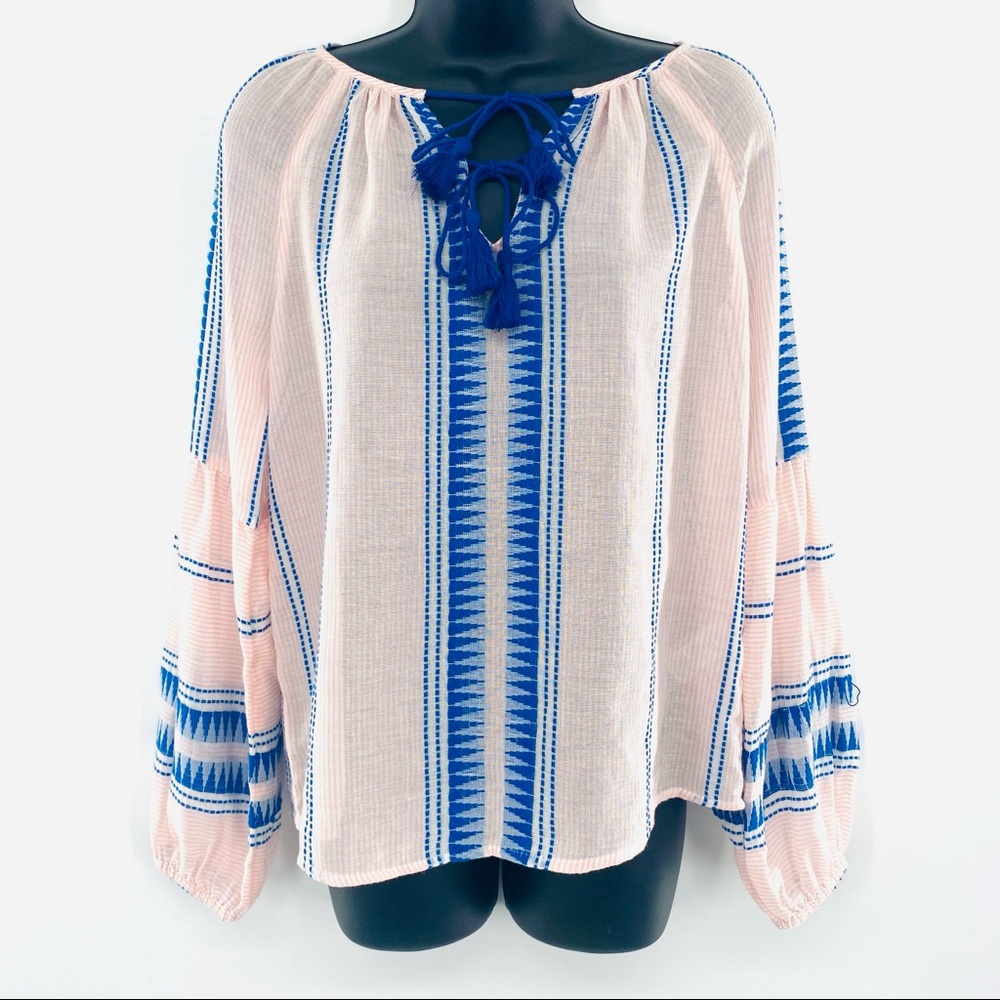 Greylin peasant style top size XS in euc